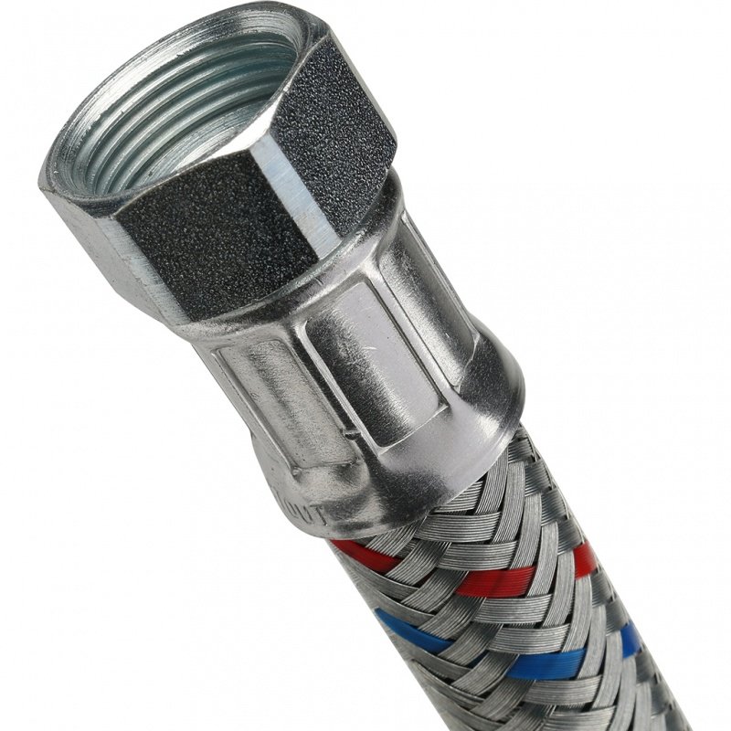 Гибкая подводка для воды НР 3/4 х ВР 3/4 STOUT - 1000 мм SHF0210182020 - Вид №1