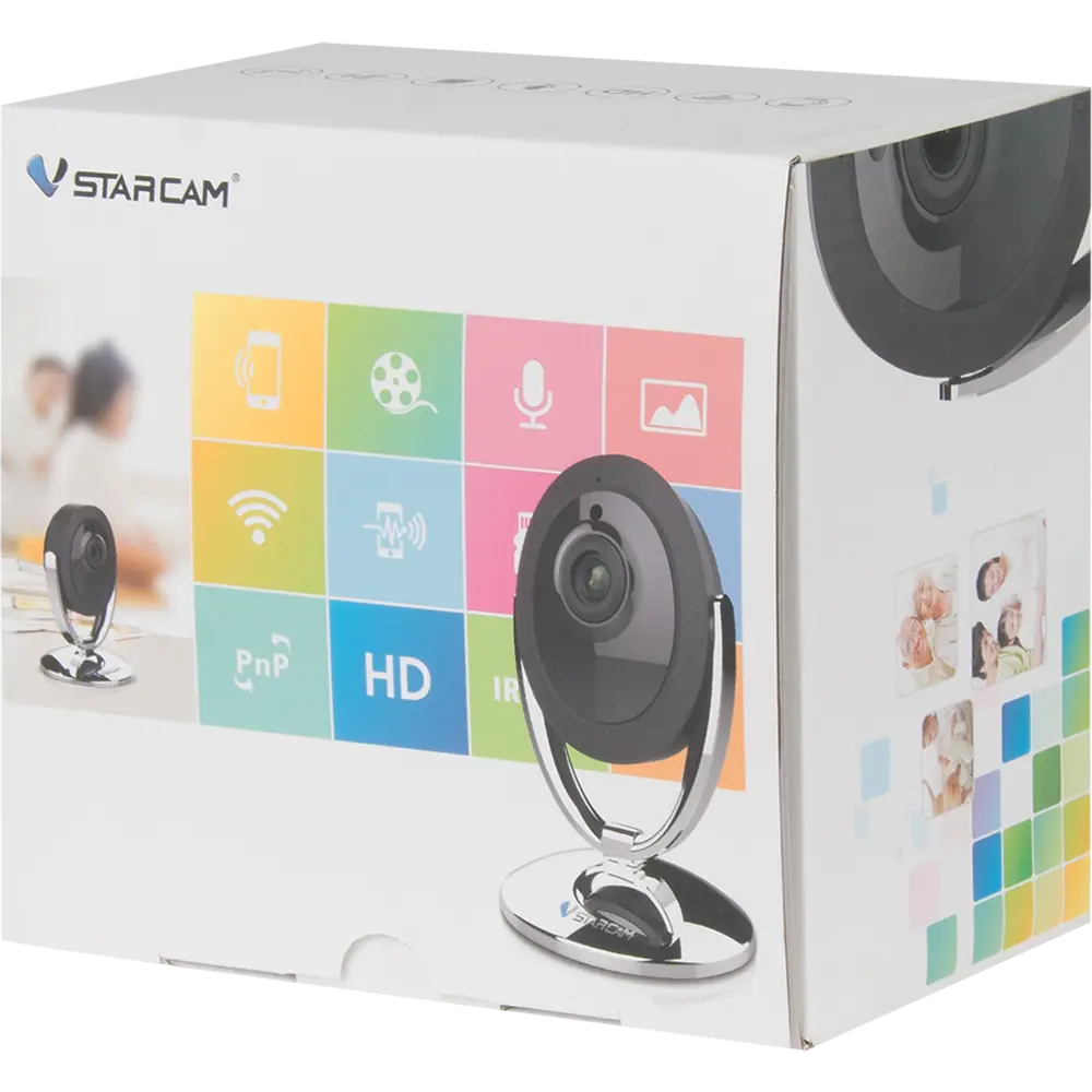 IP камера внутренняя Vstarcam C7893WIP 1 Мп 3.6 мм 720p HD WiFi 82142249 STLM-2082346 Santreyd  - Вид №4