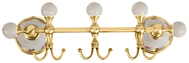 Планка с тремя крючками MIGLIORE Provance Ml.PRO-60.539.BR, цвет бронза  - Вид №2