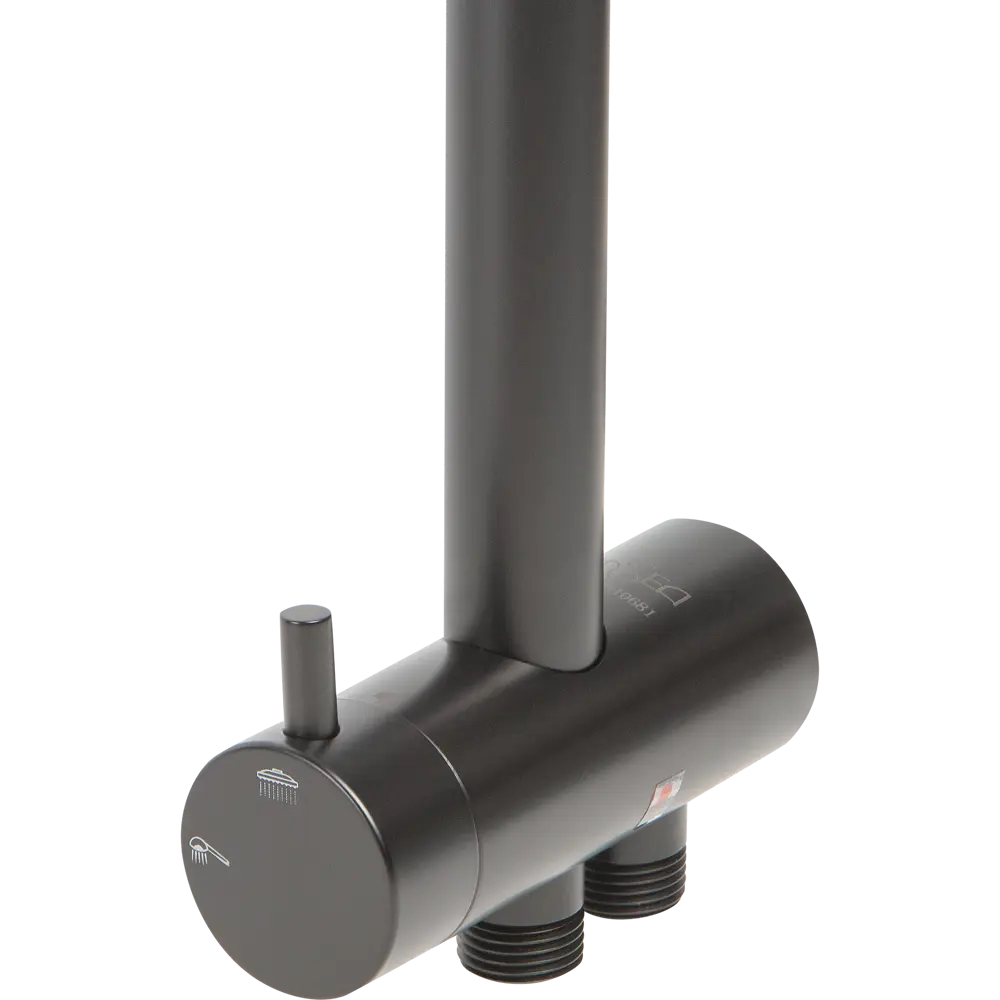 Душевая стойка Sensea Redondo 1 режим цвет чёрный STLM-2077551 - Вид №5