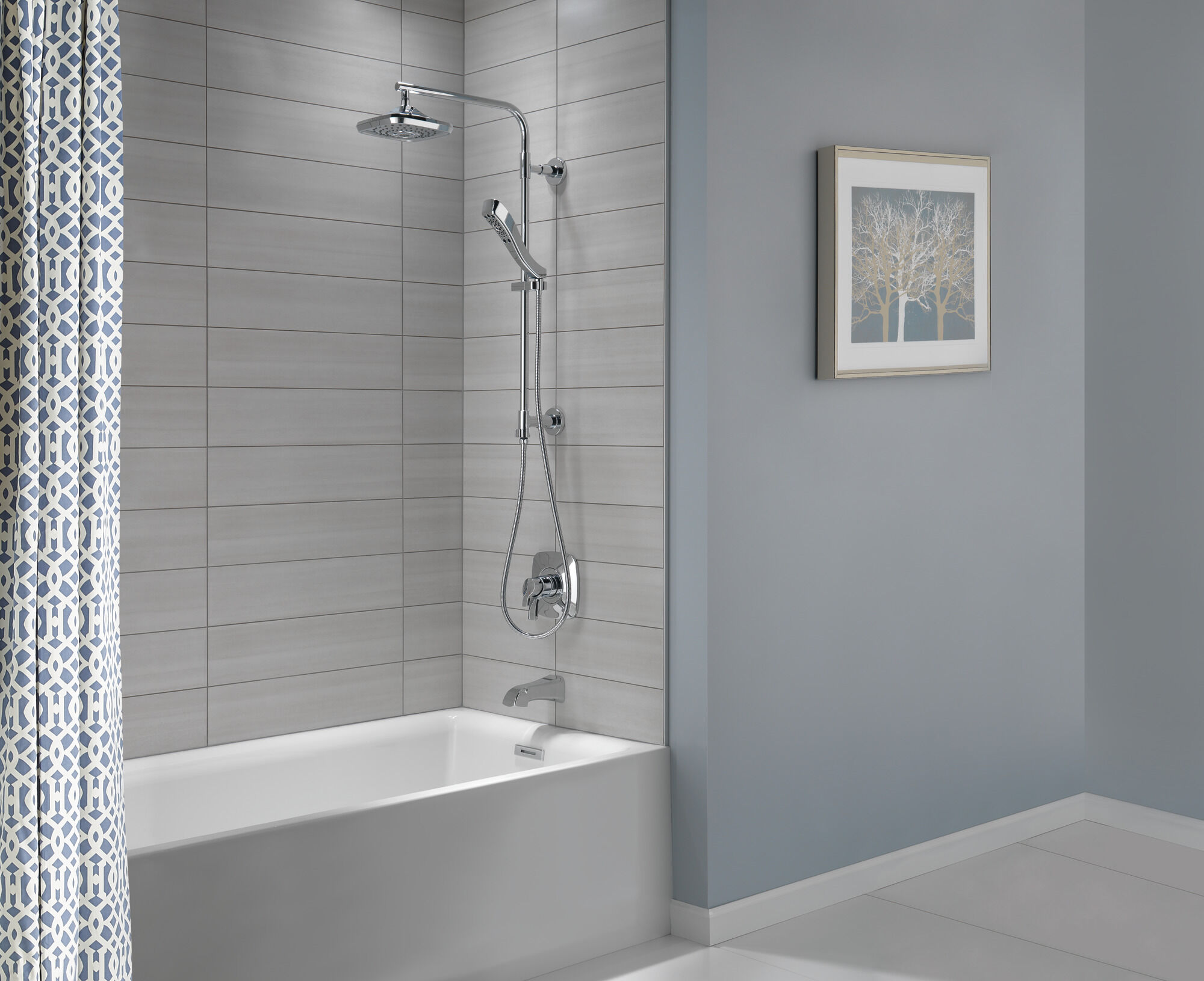 RP78735SP Излив ванны - отводной клапан Delta Faucet Tesla Матовый никель Spotshield - Вид №1