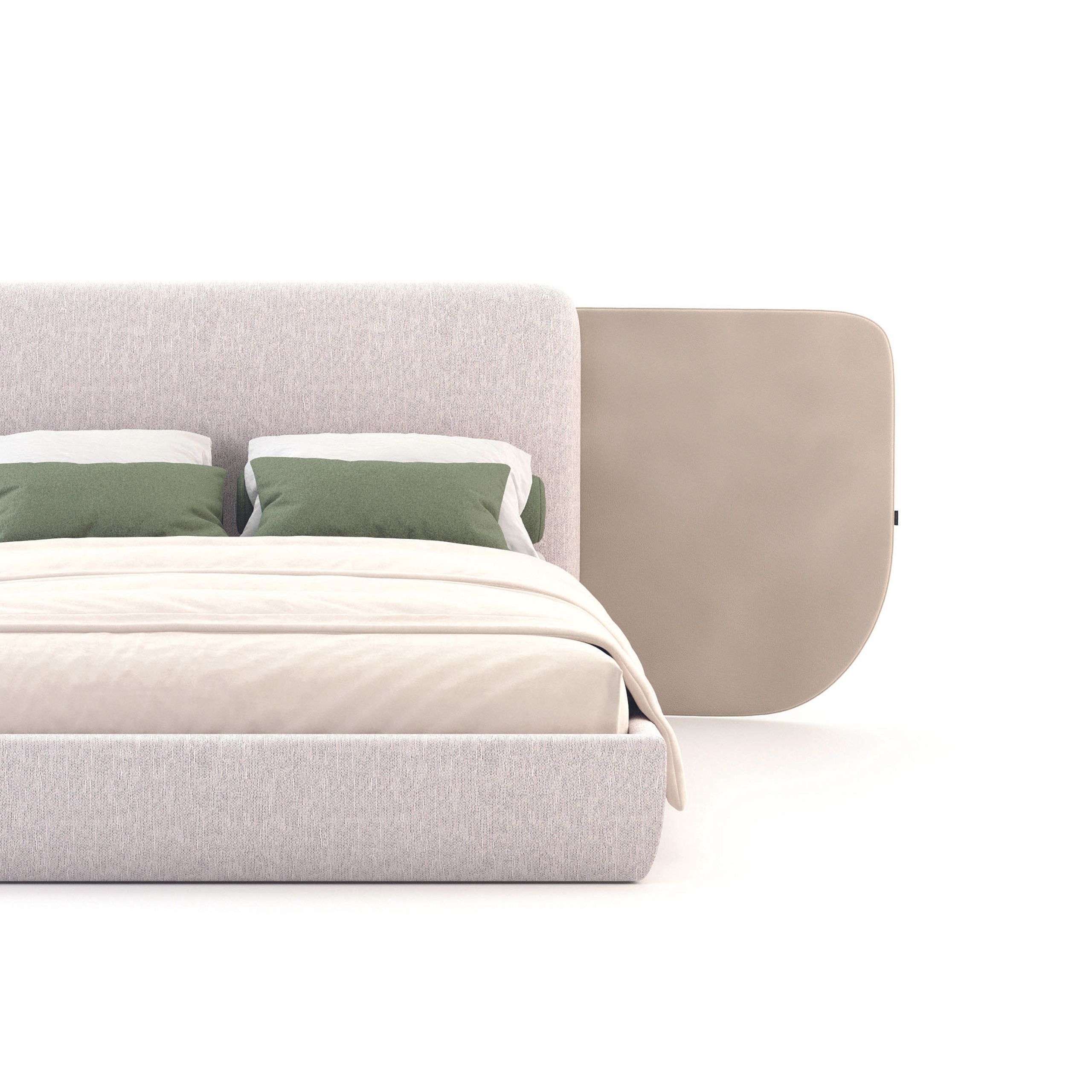 Мягкая кровать из ткани Stylish Club Margem ARCH-00008714 - Вид №1