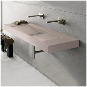 LG415010 Подвесная раковина настенная овальная Neutra Design FLUID белая