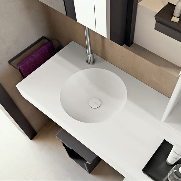 46496 Накладная раковина на столешницу  овальная MAKRO  - Вид №4