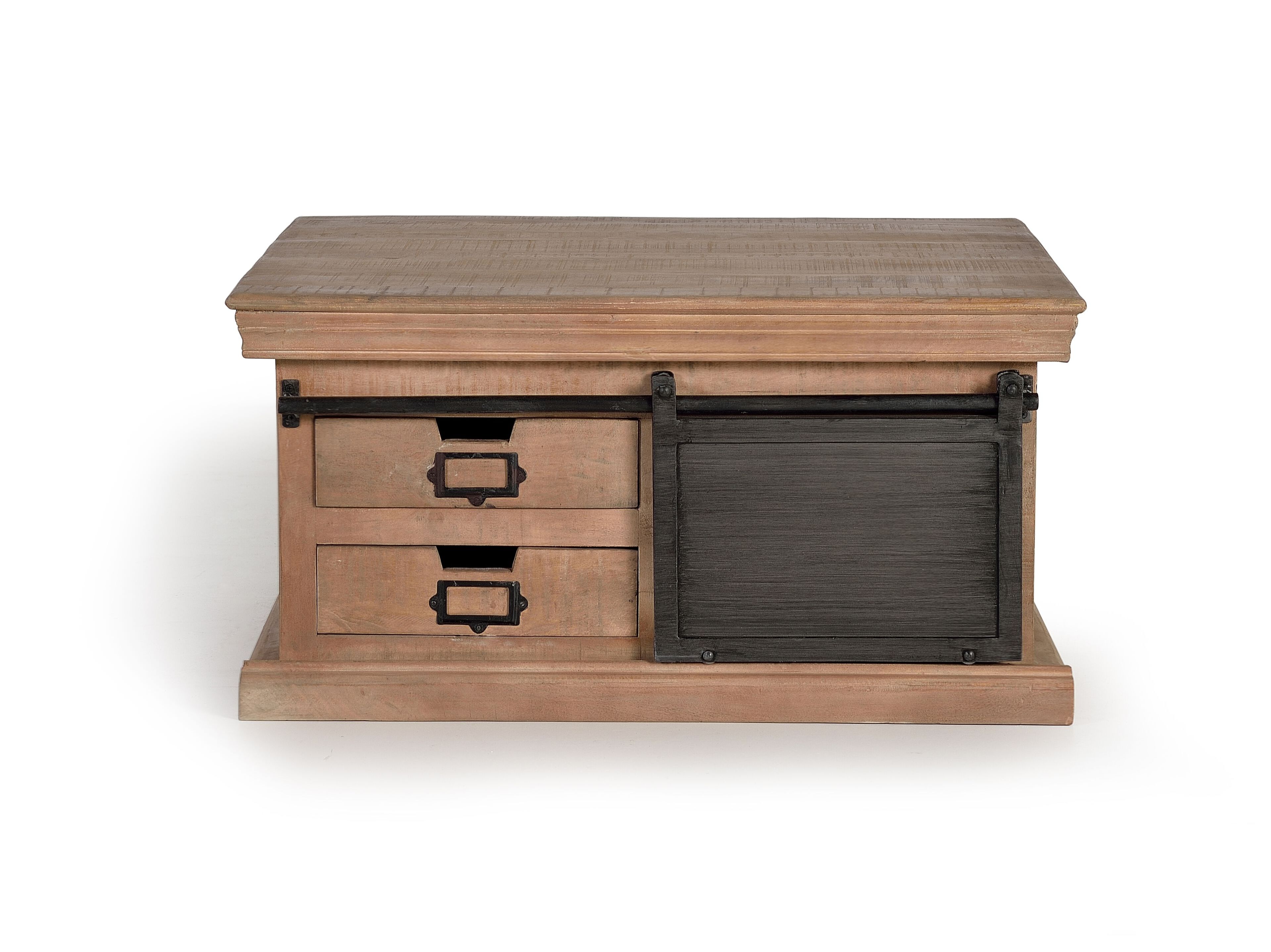 Квадратный журнальный столик из манго Giner y Colomer Industrial ARCH-00026543