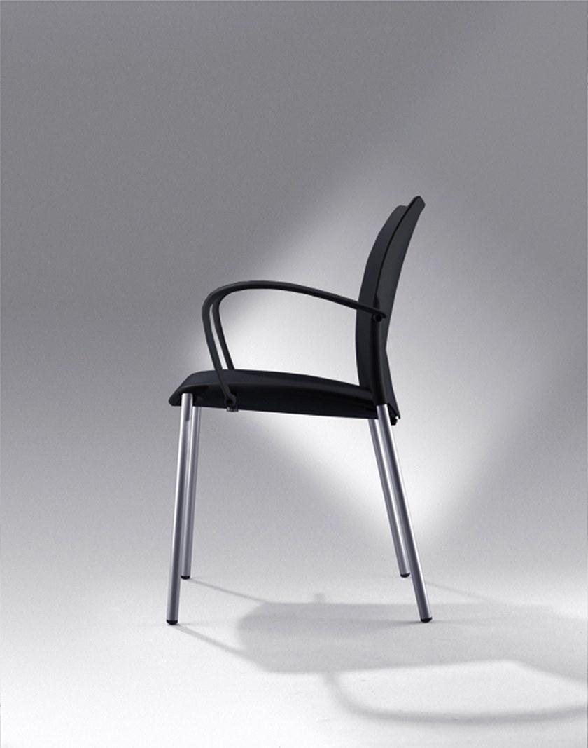 ENEA Стул из полипропилена штабелируемый с подлокотниками Global sun-id-1410128 - Вид №3