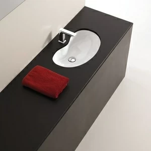 IDL001 Накладная раковина под столешницу  овальная ArtCeram Washbasins