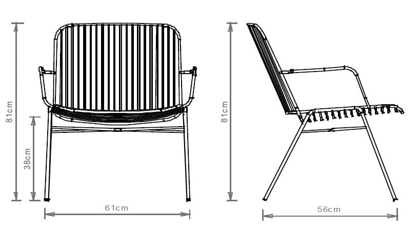 Стальное кресло Et al ARCH-00073600 - Вид №2