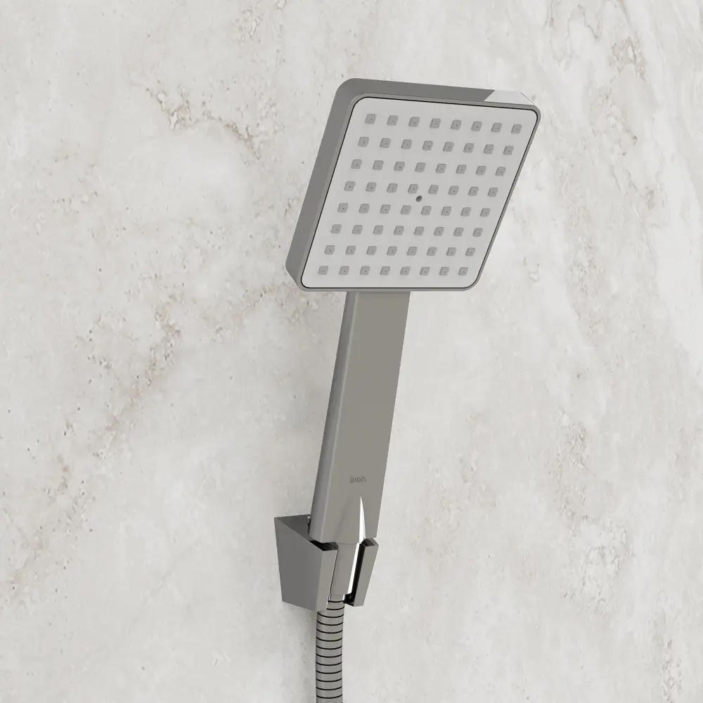 89398609 Смеситель для ванны Iddis BRESB00i10 однорычажный с лейкой и шлангом цвет хром STLM-1577823 - Вид №2