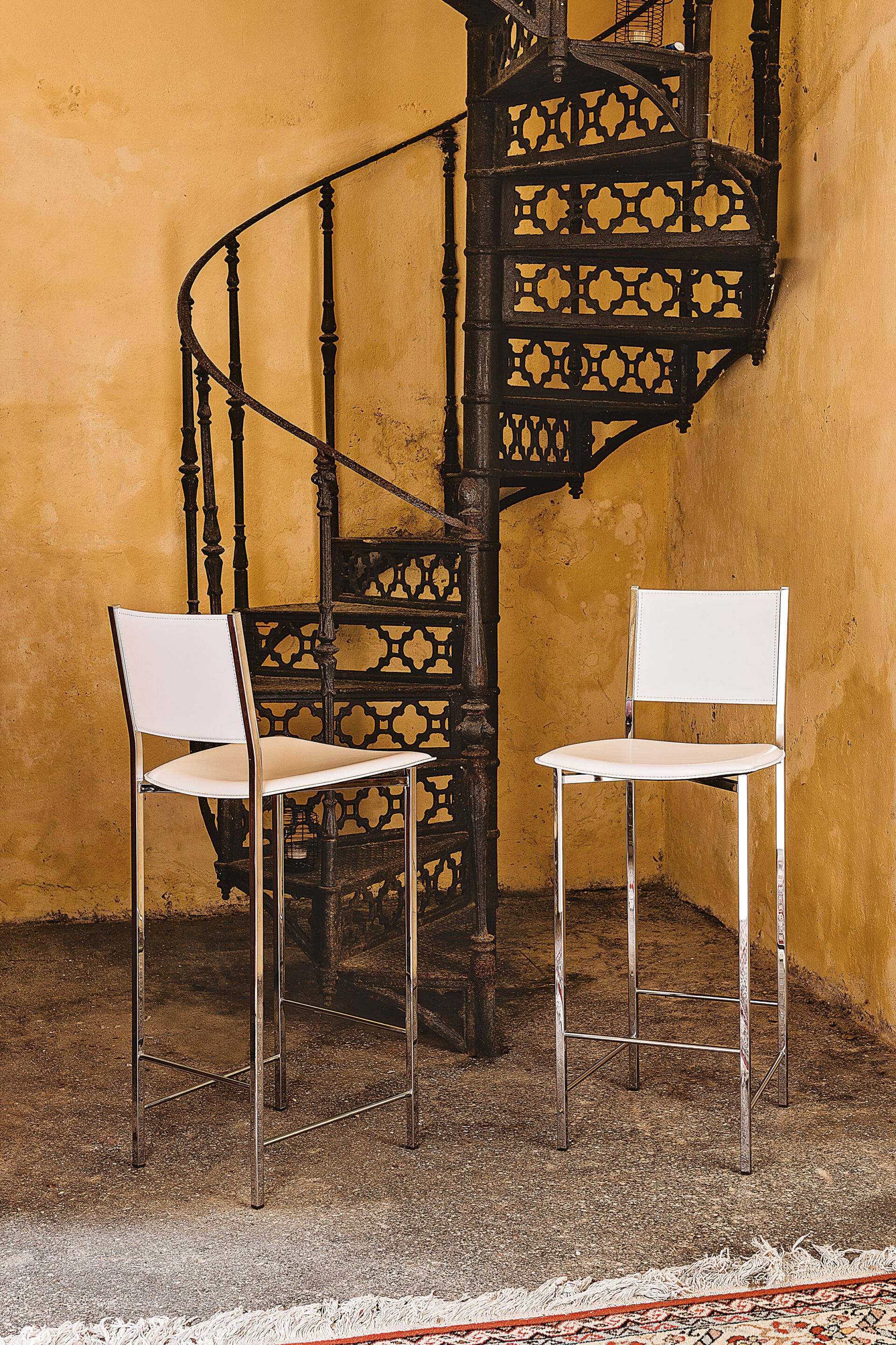 Высокий стул со спинкой Cattelan italia ALESSIO ARCH-00064389 - Вид №6