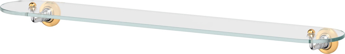 STI 116 Полка с держателями 80 cm 3SC STILMAR CHROME/GOLD Treesseci 3SC