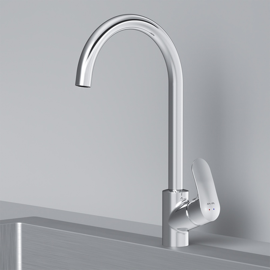 F8007700 смеситель для кухни с каналом для питьевой воды хром шт. AM.PM Like - Вид №3