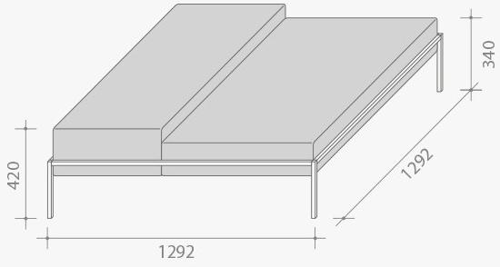 Lema Модульная скамья-контейнер из кожи sun-id-1370341 - Вид №11