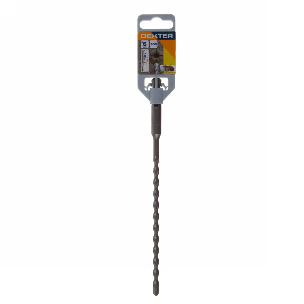 Бур по бетону SDS-plus 6х140х210 мм Dexter FD-A0176 16659820 STLM-2086810  - Вид №4