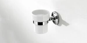 Держатель для зубных щеток с керамическим стаканом WM03CR Devon Devon CAVENDISH