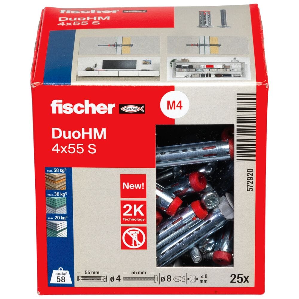 Дюбель FISCHER DuoHM ARCH-00080658 - Вид №19