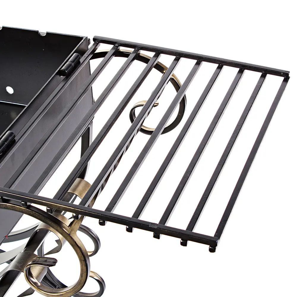 GRATAR Мангал «Павлин» для барбекю и шампуров с кованой подставкой 13535856 STLM-0003278 - Вид №3