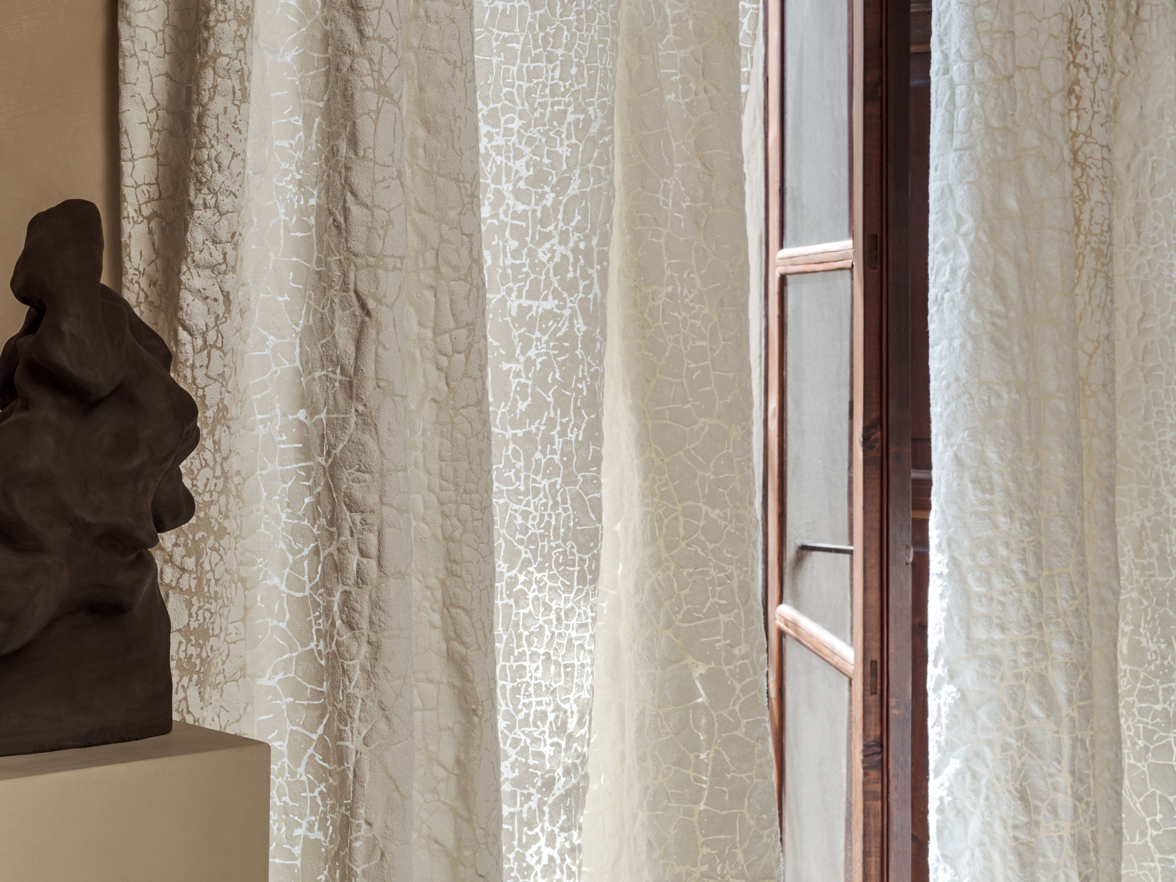 Однотонная шерстяная ткань devorè Élitis Éphémère ARCH-00016523