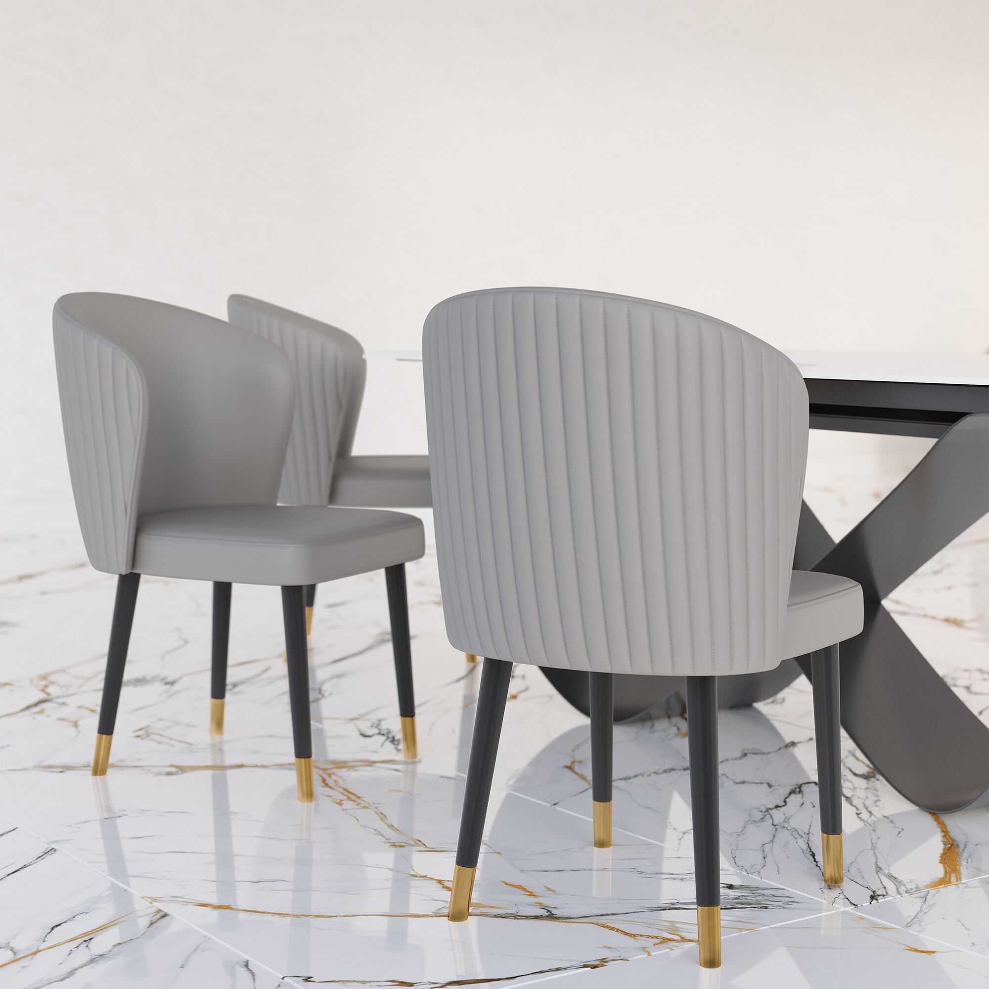 Стул из искусственной кожи GIULIA GRILLO SONTUOSA ARCH-00113495 - Вид №11