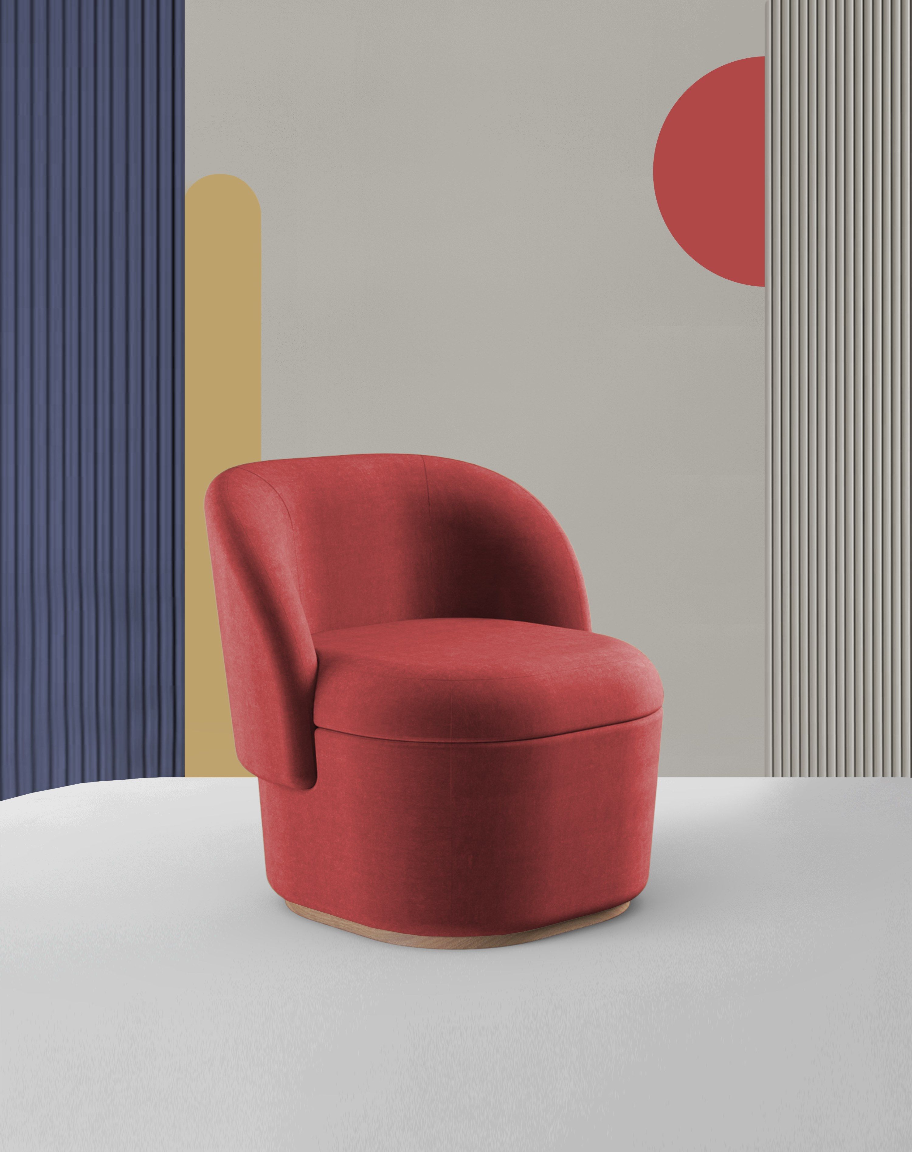 Тканевое кресло Mambo Unlimited Ideas BISOU ARCH-00049344 - Вид №5