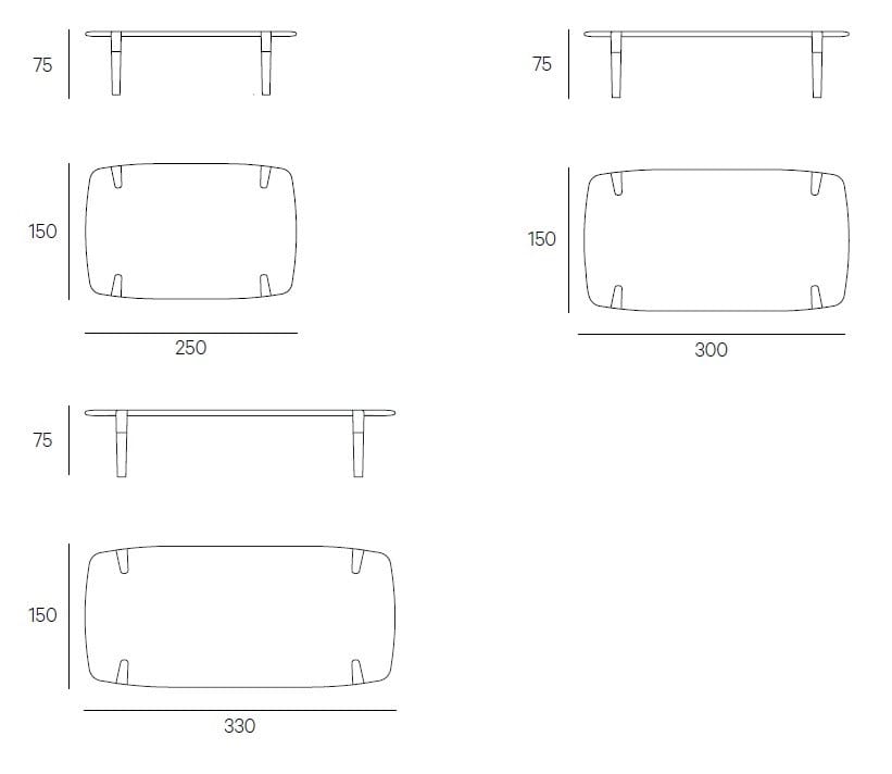 Многослойный стол Henge OXYMORON ARCH-00093190 - Вид №15