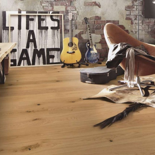 Паркетная доска Meister PD 400 Cottage Витал 8377 Дуб Рустик с брашью (Текстурированная) 2200х180 мм 2300200018 - Вид №10