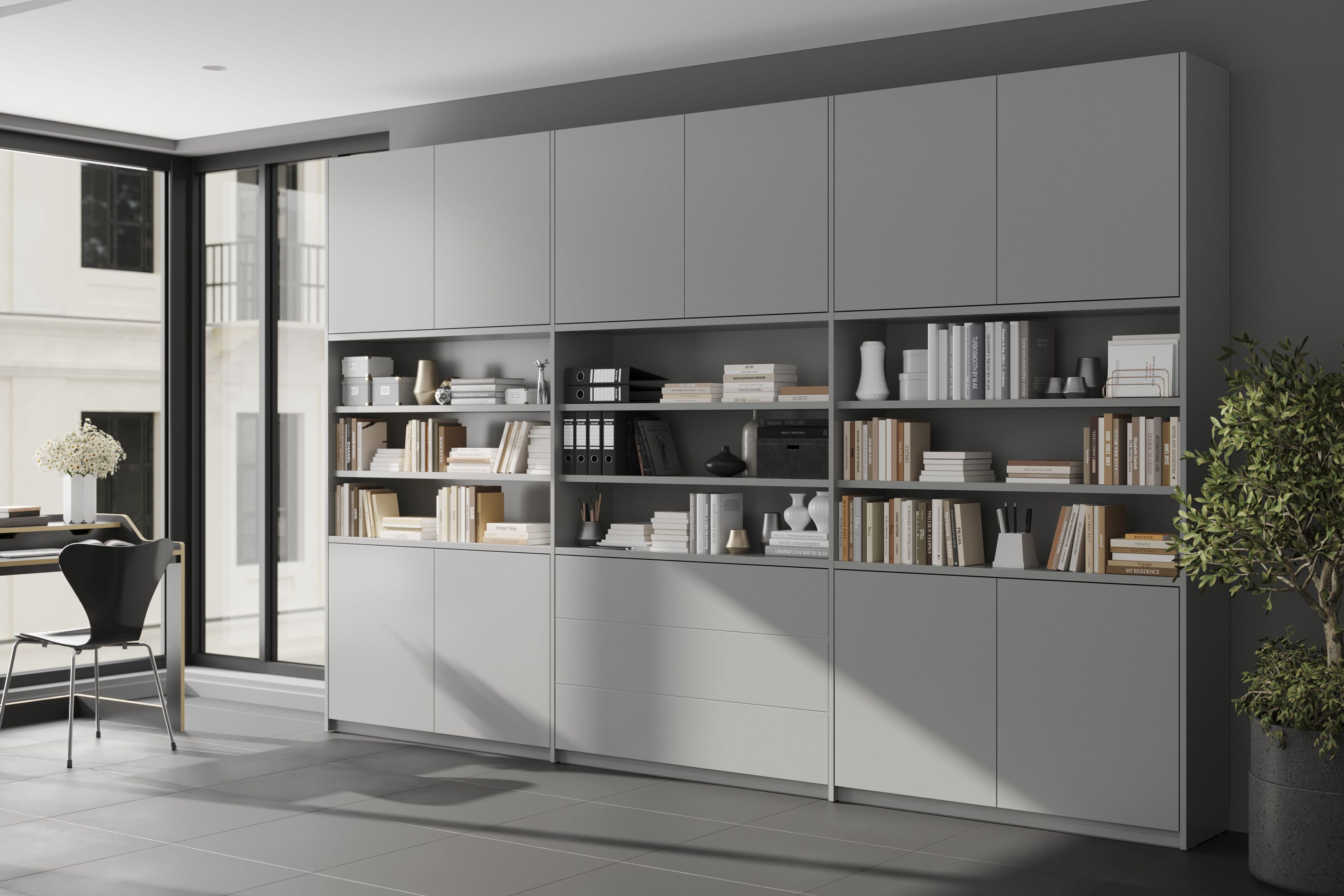 Секционный шкаф HPL Müller Small Living MODULAR PLUS ARCH-00014962 - Вид №6