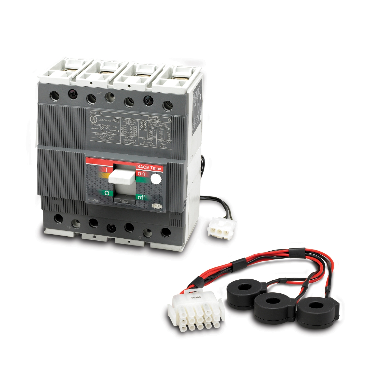 PD4P175AT3B 4-полюсный автоматический выключатель, 175 А, тип T3 для Symmetra PX250/500 кВт Schneider Electric 