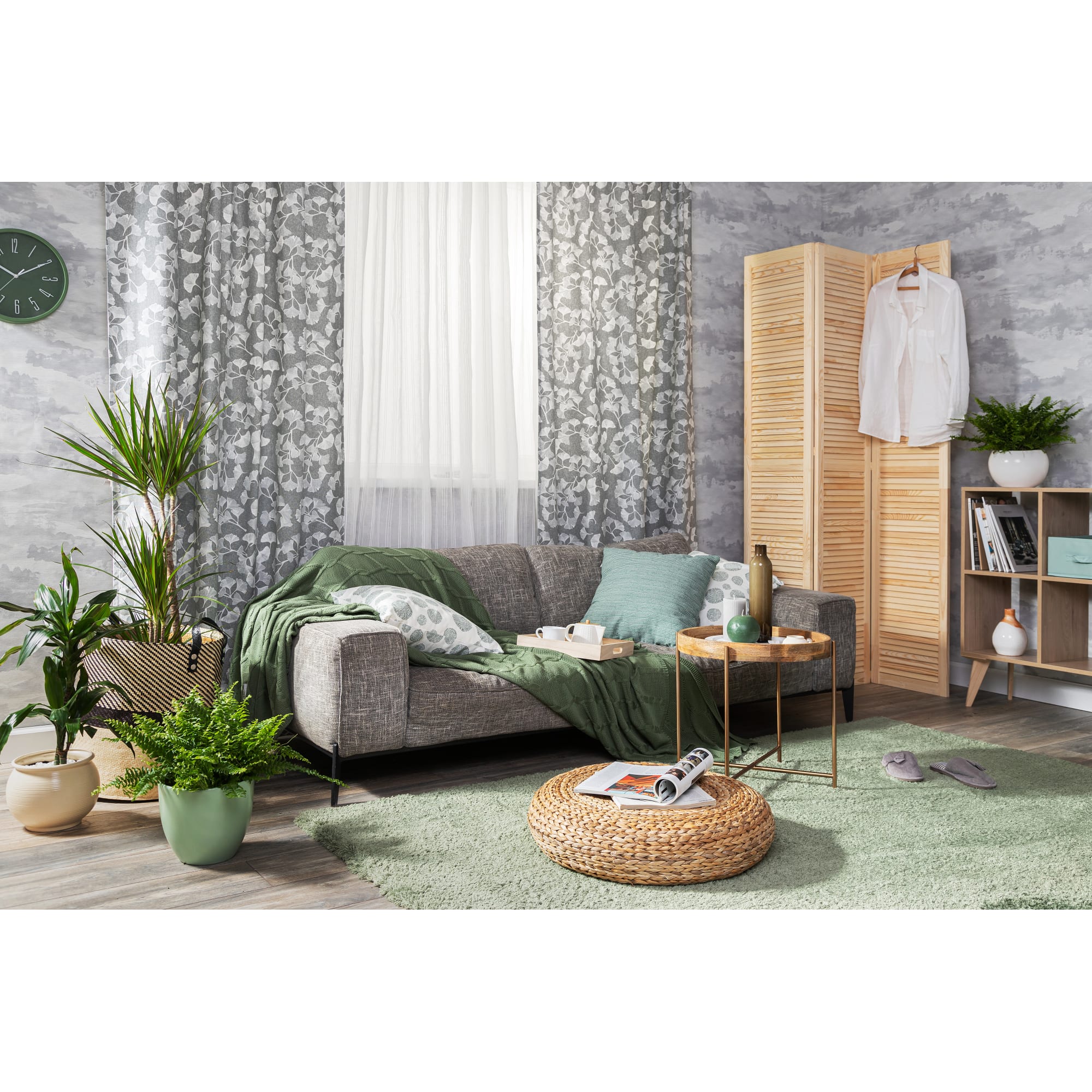 15312091 Дверка жалюзийная 2013х494х20 мм хвоя сорт А Santreyd  - Вид №4