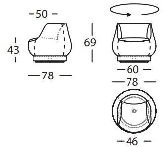 Sancal Кресло из ткани Magnum sun-id-1515567 - Вид №4
