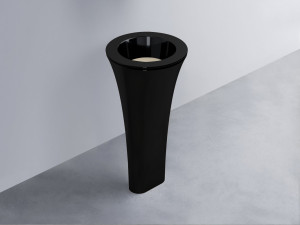 AMLA45-N+AMPILT-LN+AMCOLT-N Раковина Amedeo Tondo отдельностоящая cielo Enjoy + Amedeo