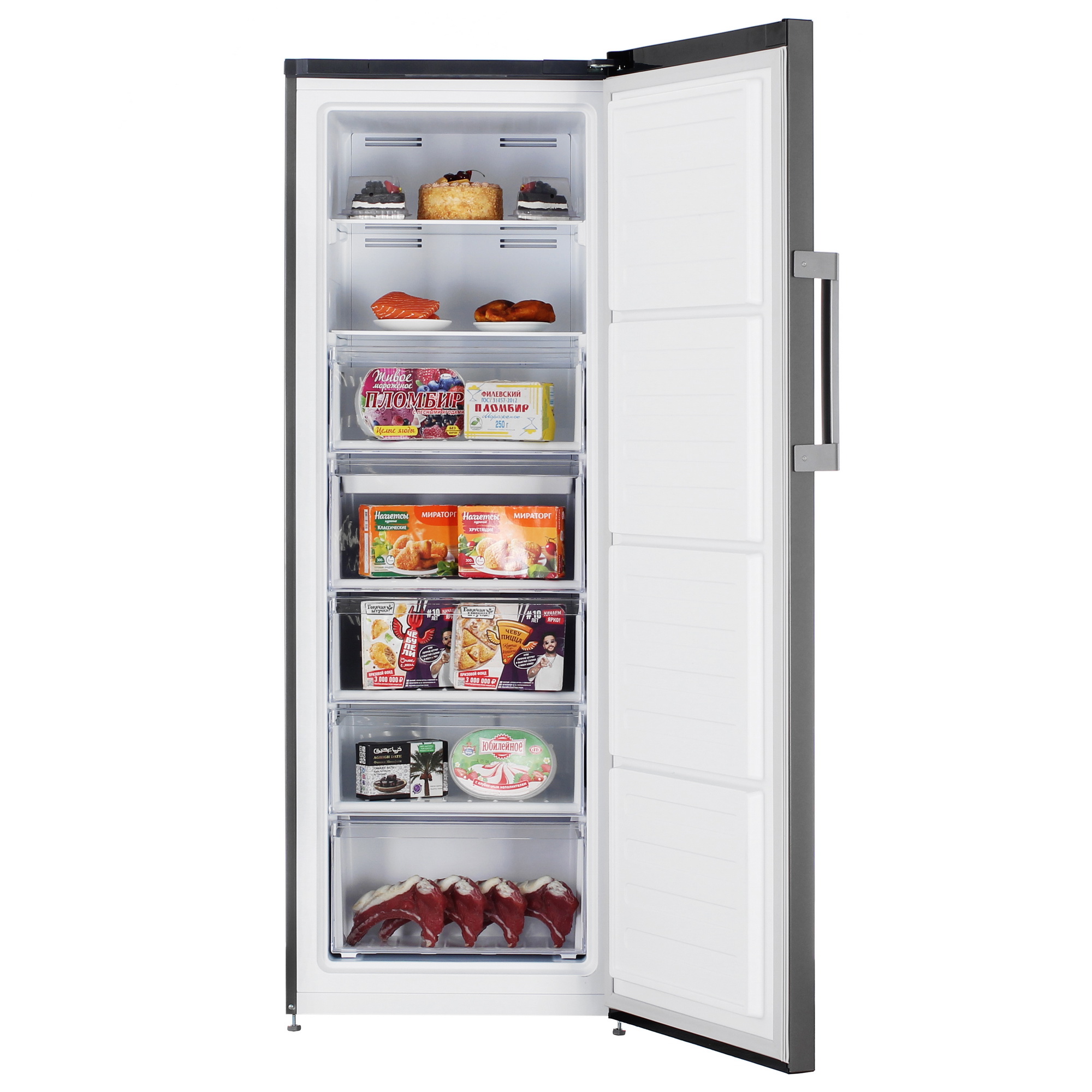 5478137 Морозильный шкаф  Beko B3RFNK292G серый STDN-0139382 - Вид №5