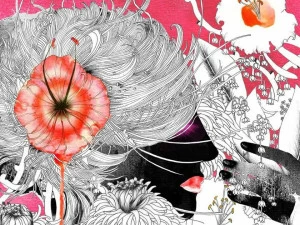 MOMENTI Авторский художественный принт Crazy home paintings Nc-011