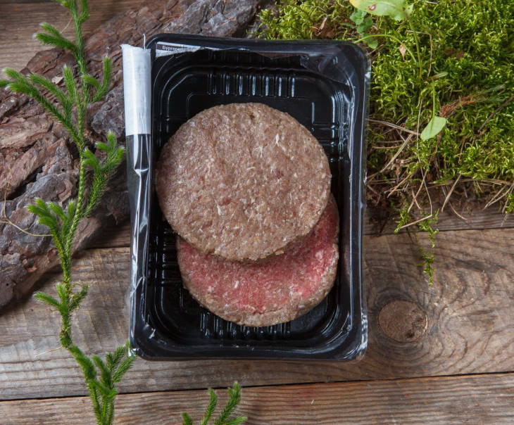 5060 Котлеты для бургеров из мяса лося Вкусляндия  - Вид №1