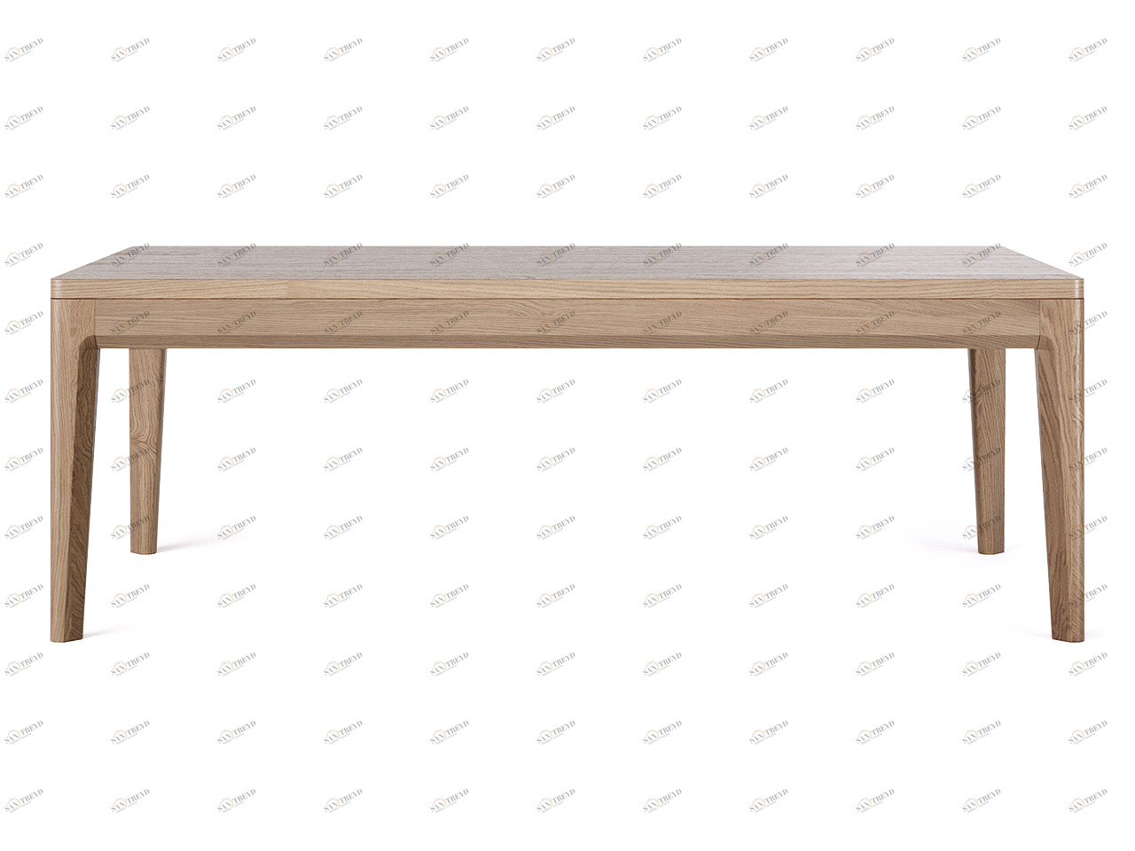 Журнальный столик прямоугольный осветленный дуб 100 см Case №3 THE IDEA  210096 Бежевый 