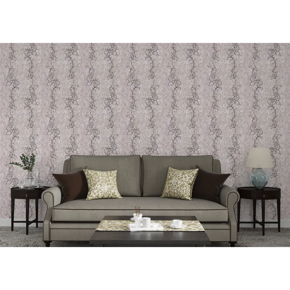 Обои флизелиновые Палитра Floris коричневые 0.53 м PL51015-58 82383473 STLM-2044348 - Вид №2