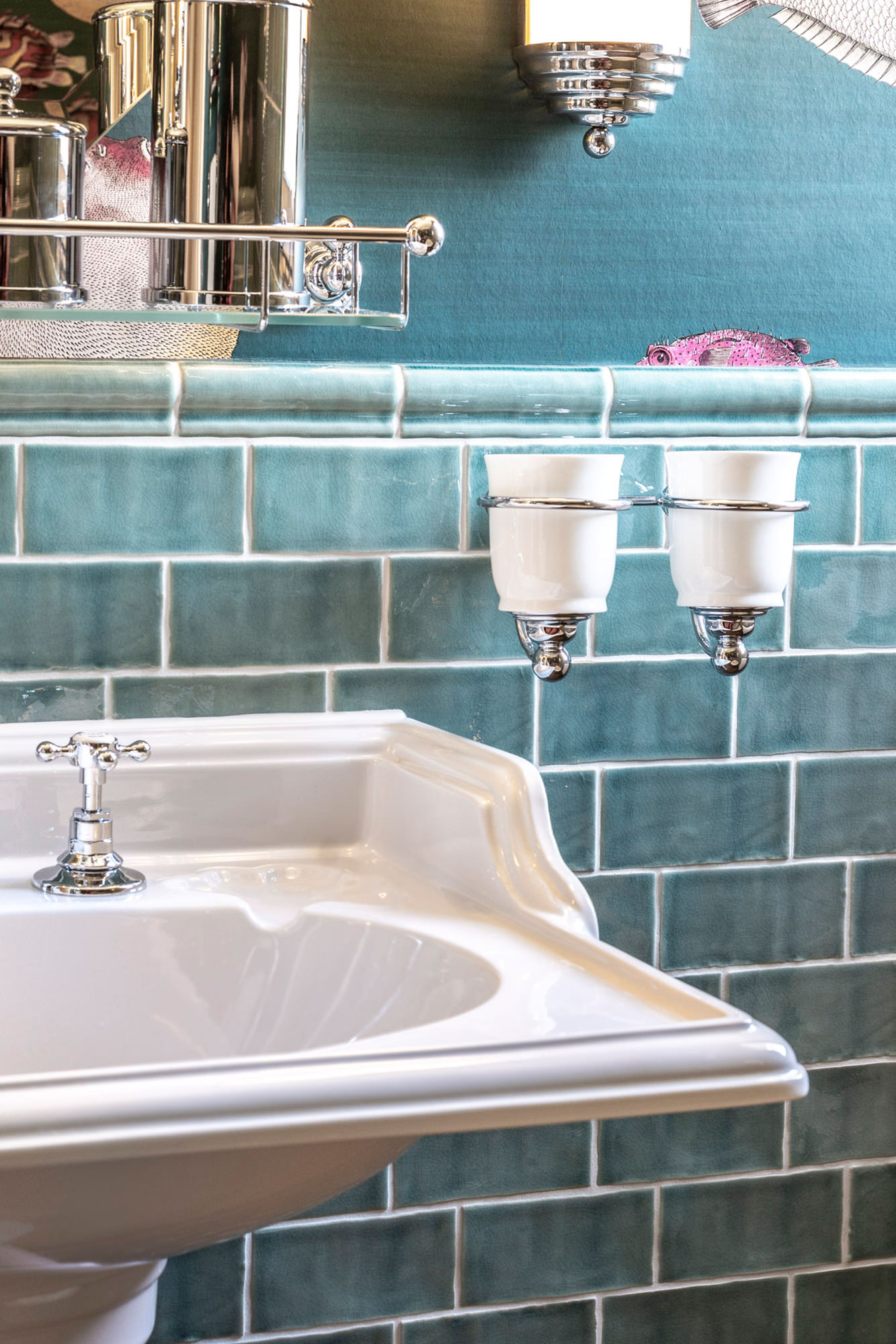 Traditional bathrooms Стакан для зубных щеток из фарфора P&R Pr6926.bn  - Вид №2