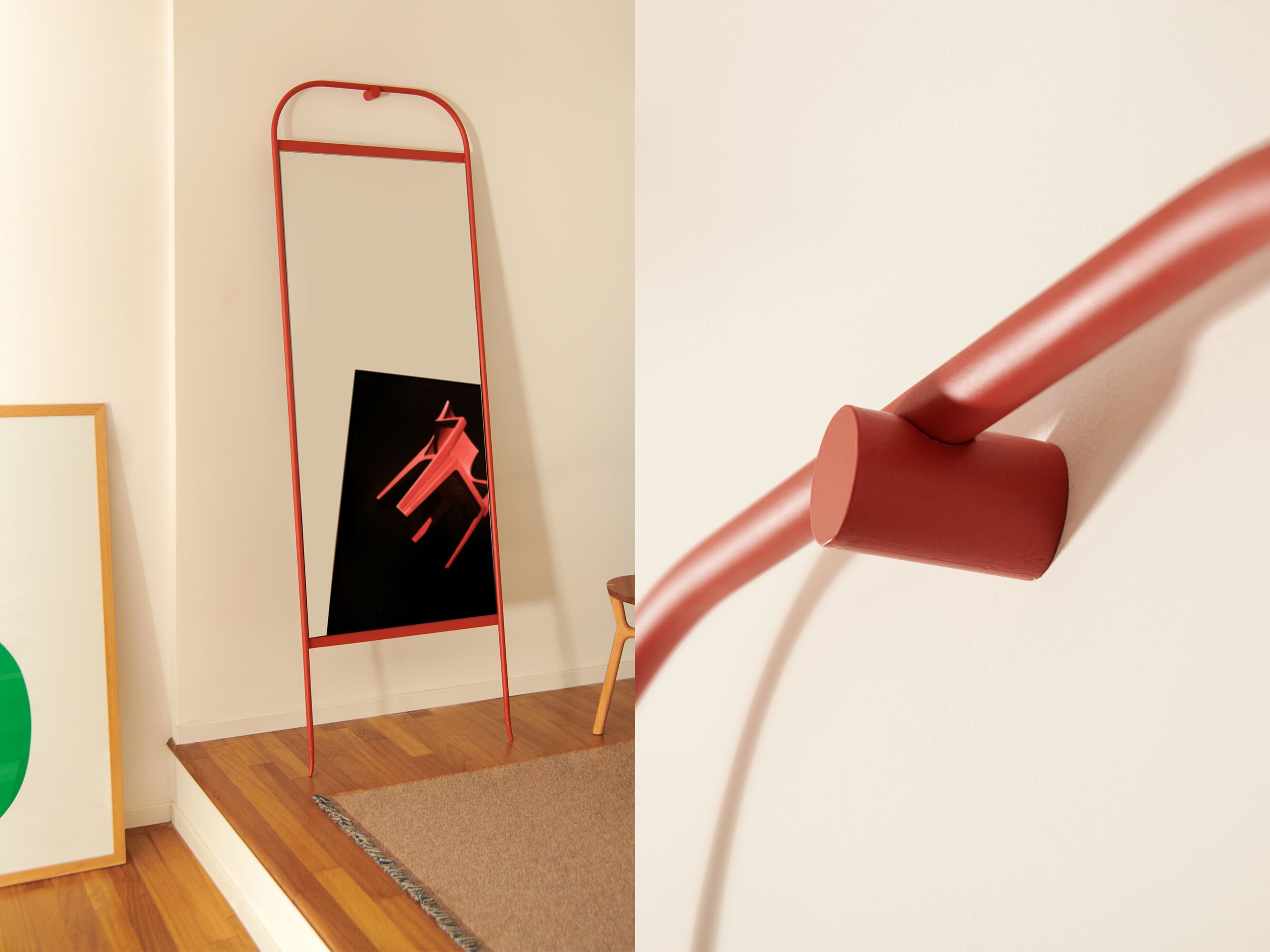 Напольное зеркало из кованого железа Lispi Himalia ARCH-00123726