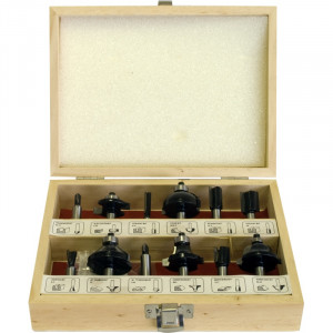 24858 Калибр Набор фрез 1204 (8 mm, 12 шт)