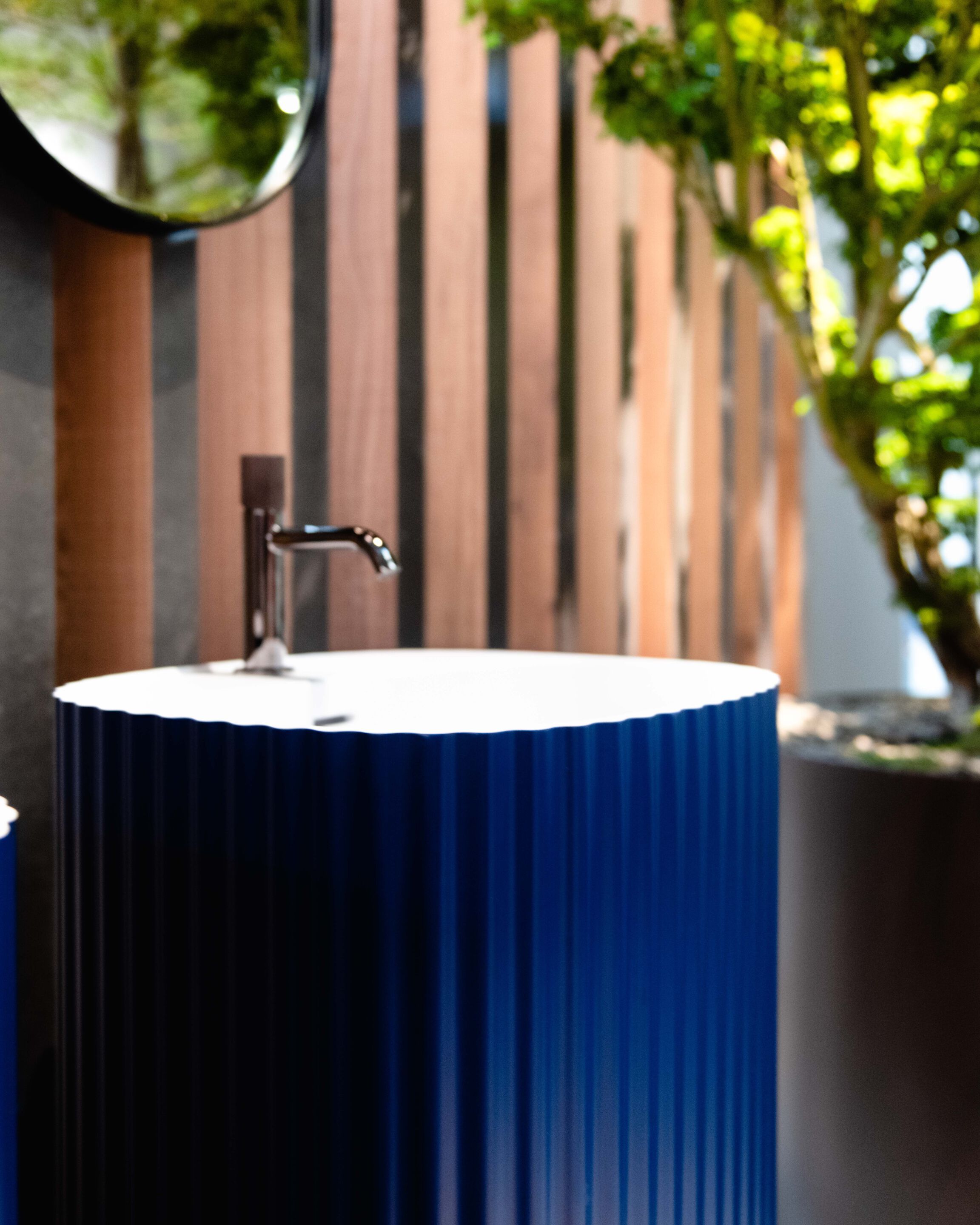 Отдельно стоящая раковина из Cristalplant® Ideagroup GIOVE ARCH-00120889 - Вид №5