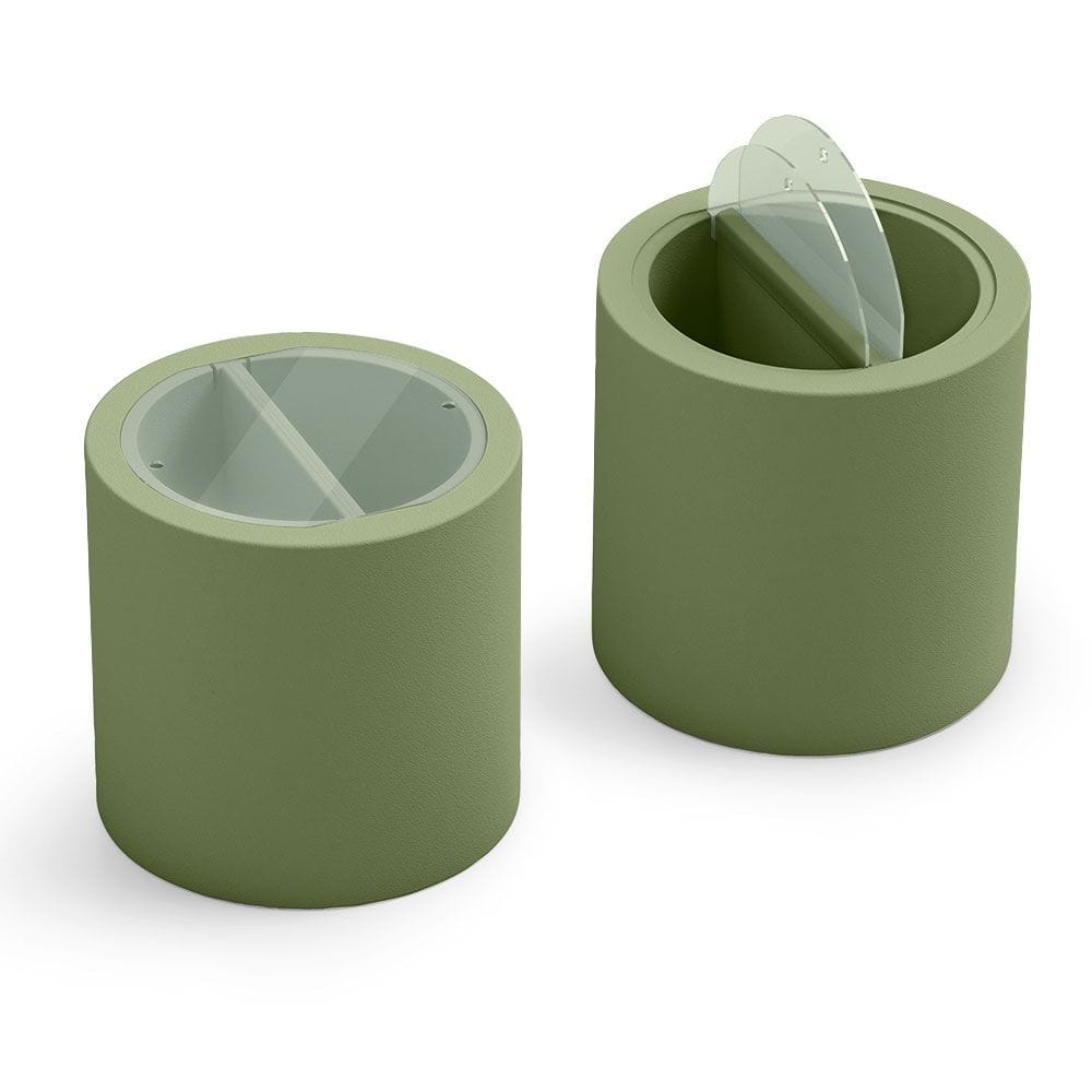 Полиэтиленовый садовый журнальный столик с держателем льда Lyxo Design блок ARCH-00084107 - Вид №16