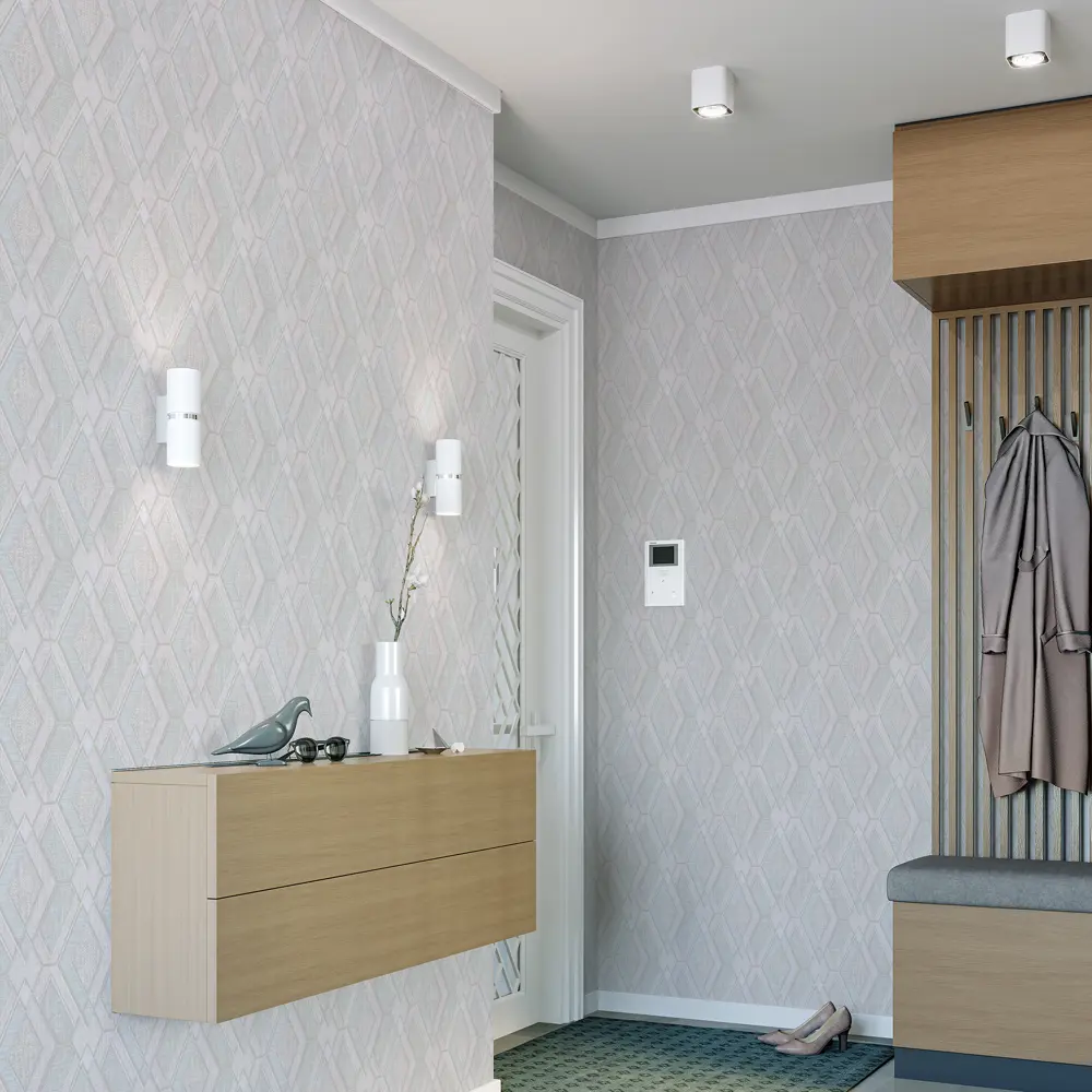 Обои флизелиновые Палитра Brill серые 0.53 м PL51032-14 85947665 STLM-2164560 - Вид №3
