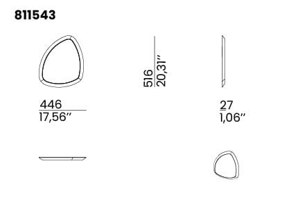 Настенное зеркало в рамке animovel Ньюпорт ARCH-00110653 - Вид №5