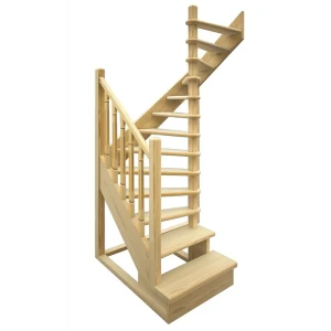 Лестница поворотная 180° ЛЕС-03 универсальная