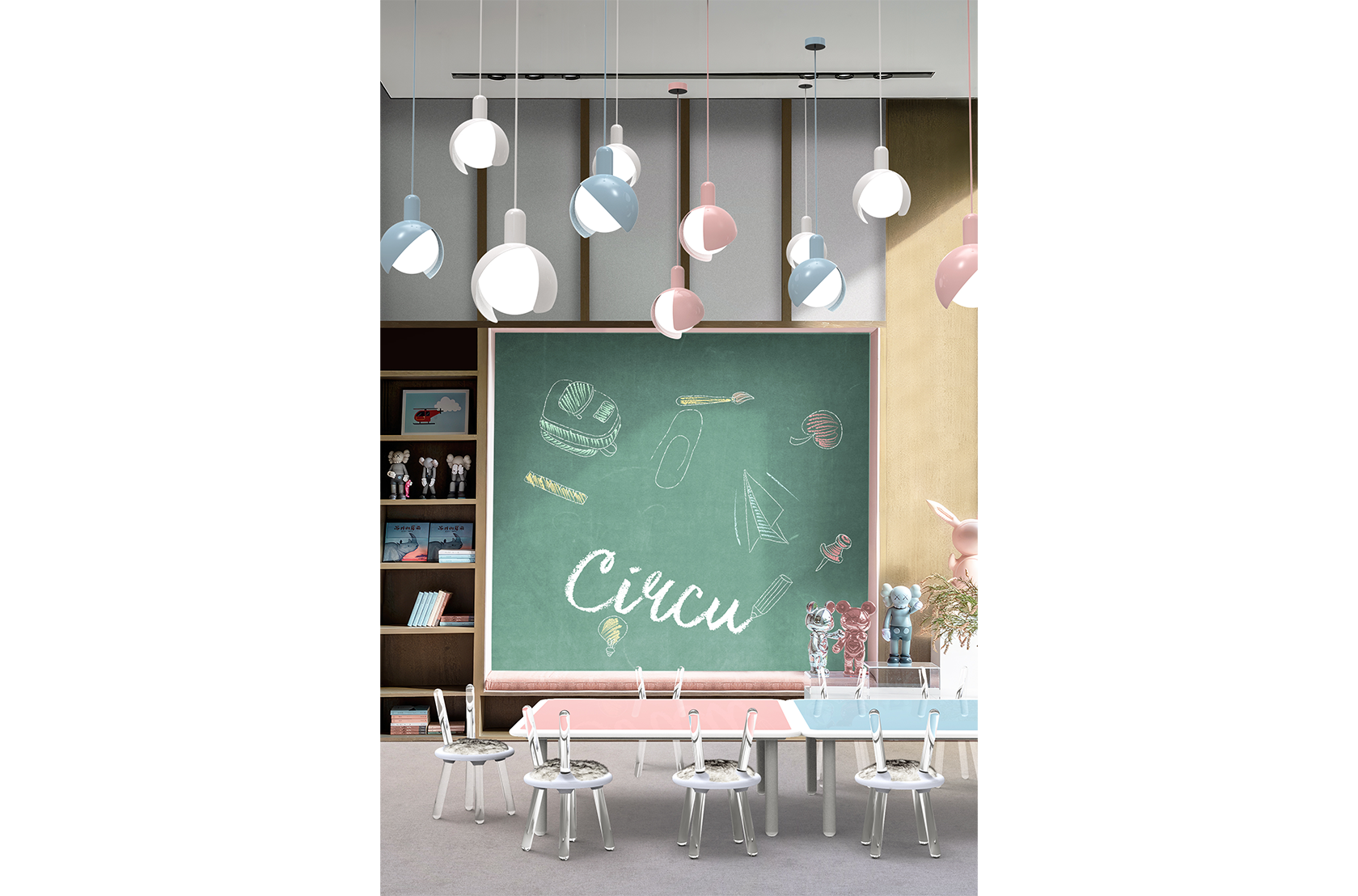 CIST72 Подвесные светильники в детскую Барвинок Circu  - Вид №9