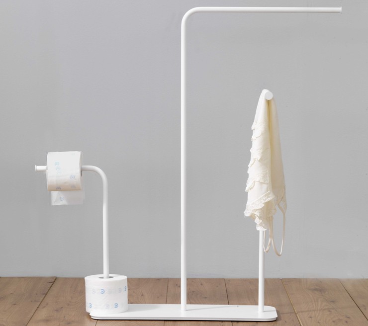 Ex.T Gru Вешалка для полотенец белая EXGRUB.CO  - Вид №1