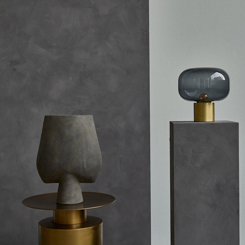 101 Copenhagen Настольная лампа из латуни и стекла Mushroom 010088 - Вид №1