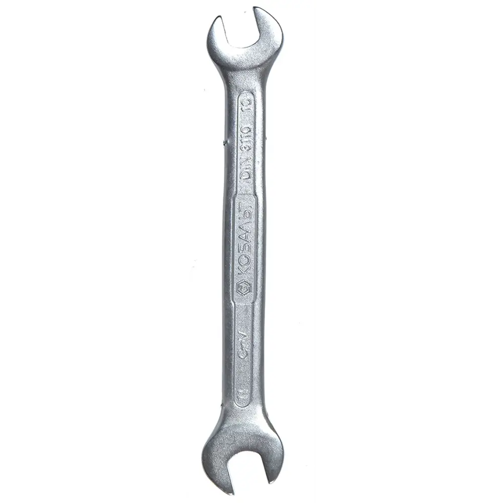 Рожковый ключ КОБАЛЬТ 248-924 10x11 мм для точного монтажа 89406917 STLM-1574408