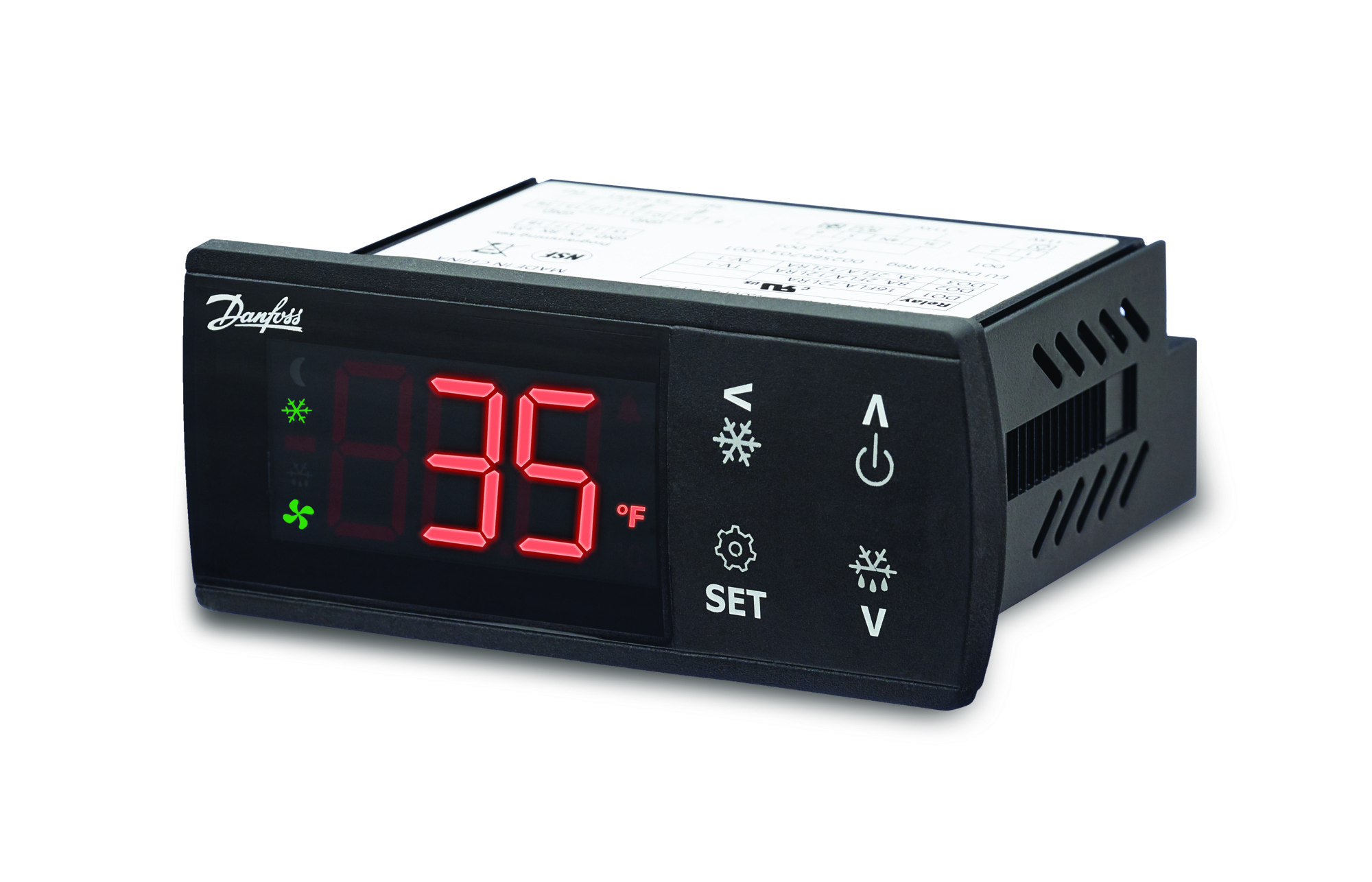 Danfoss ERC 21x ERC 211,Controller, RED LED, 230V 080G3293  - Вид №21