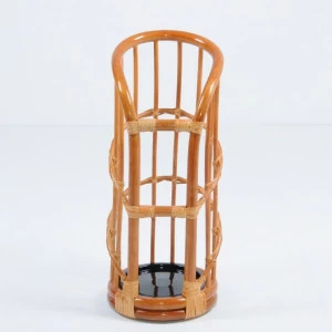 Корзина для зонтов коричневая из ротанга "Коньяк" VINOTTI  00-3885421 Коричневый